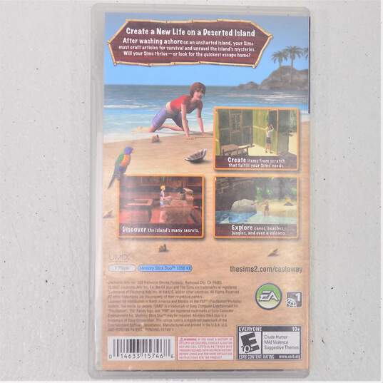 The Sims 2 Castaway Portable PlayStation PSP image number 6