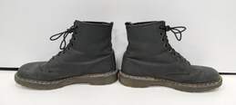 Men's Black Dr. Marten's Leather Lace-Up Boots Size 11 alternative image