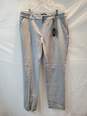 Express Gray Columnist Ankle Mid Rise Stretch Pants Women's Size 12R NWT image number 1