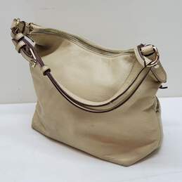 Dooney & Bourke Dillen Large Cream Leather Shoulder Bag alternative image