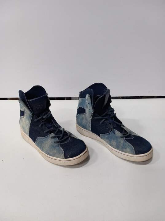 Jordan Westbrook 0.2 Bleached Denim Men's Sneakers Size 8.5 image number 3