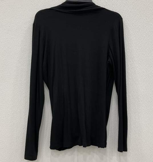 Christian Siriano Women's Size M Black Top image number 4