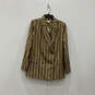 NWT Womens Multicolor Striped Blazer And Pant Two-Piece Suit Set Size S image number 2