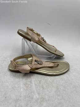 Michael Kors Womens Gold Sandals Size 3 alternative image