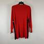 Chico's Women Red Sweater Dress 2 NWT image number 1