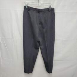 Philippe Adec Paris WM's Gray Cotton Pleated Pants Size S