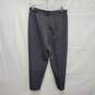 Philippe Adec Paris WM's Gray Cotton Pleated Pants Size S image number 1