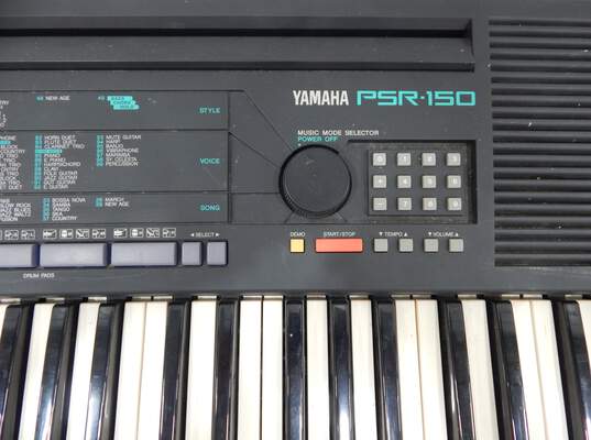 VNTG Yamaha Model PSR-150 Portable Electronic Keyboard image number 5