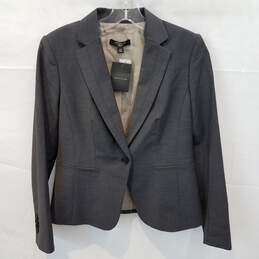 Ann Taylor Long Sleeve Button Blazer Jacket Women's Petite Size 4P NWT
