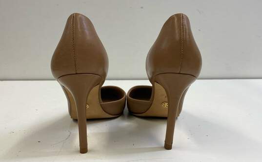Tory Burch Beige D'Orsay Pumps Women's Size 6M image number 4