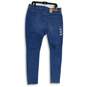 NWT Levi Strauss & Co. Womens Blue 720 Distressed High-Rise Skinny Jeans Size 18 image number 2
