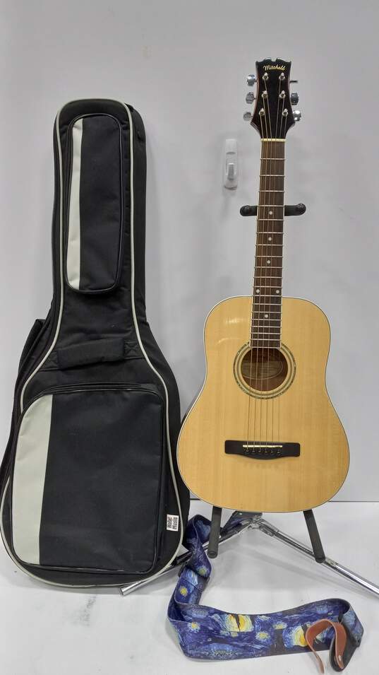 Mitchell Acoustic Guitar with Soft Case Gig Bag image number 1
