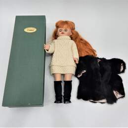 VTG 1997 Irish Crolly Doll Ciara Red Hair Blue Eyes w/ Original Box & COA