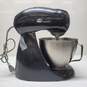Hamilton Beach Eclectrics 4.5 Quart Bowl Stand Mixer Black Attachments UNTESTED image number 3