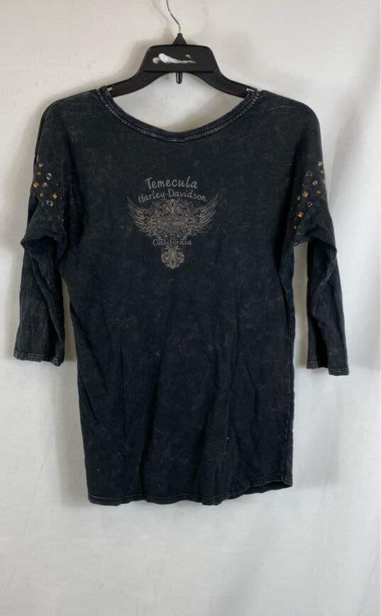 Harley Davidson Gray T-shirt - Size Small image number 2