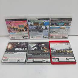 PlayStation 3 Video Games Assorted 6pc Lot alternative image