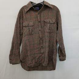 Pendleton Vintage Flannel Shirt Size Large