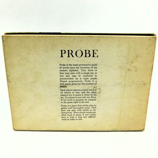 Vintage 1964 Probe Board Game Parker Brothers Game Of Words Complete image number 5