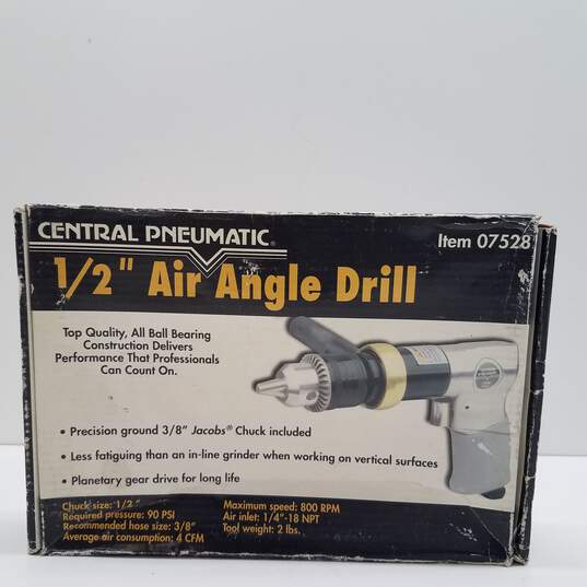 Central Pneumatic 1/2 Air Angle Drill 07528 image number 1