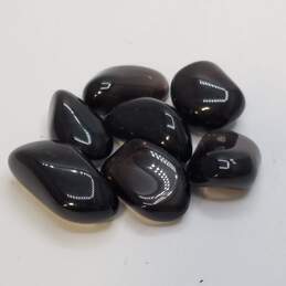 High Polish Black Gemstone Bundle 7pcs 26.6g