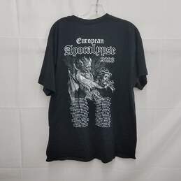 Gildan Heavy Cotton 'Dark Funeral' Logo Black T-Shirt Size XL alternative image