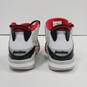 Men's White, Black & Red Air Jordan's Size 7 image number 5