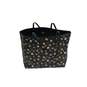 Reversible Tote Bag with Zipper Pouch Floral/ Black image number 2