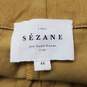 Sezane High Waisted Mustard Yellow Paperbag Pants Size 46 image number 3