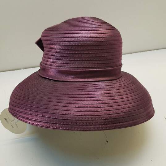 Mr. His Collection 6560 Women's Purple Sun Hat image number 2