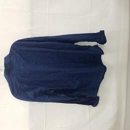 NM Slim FIT Men's 100 % Cotton Long Sleeve Blue Shirt Size XXL alternative image
