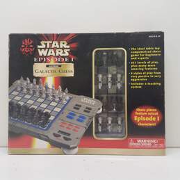 1999 Star Wars Episode 1 Electronic Galactic Chess Board Game