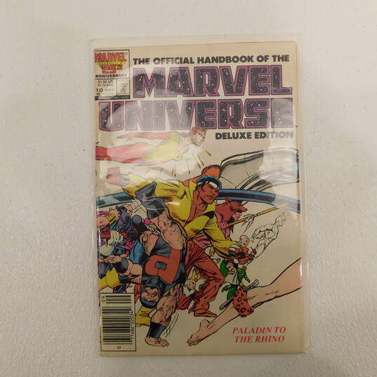 Marvel Copper Age Official Handbook of the Marvel Universe Comic Lot image number 13