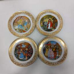 4PC Bundle of Franklin Porcelain The Grimm's Fairy Tales Collector Plates