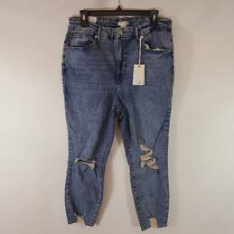Good American Women Blue Jeans 18 NWT