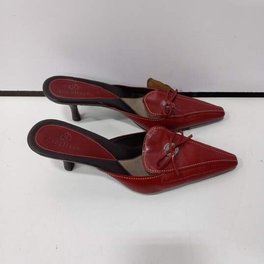 Cole Haan Women's Red Heels Size 7.5AA image number 3