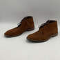 Mens TORSDI4 Brown Suede Round Toe Lace-Up Classic Chukka Boots Size 11 image number 3