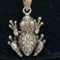 925 Silver Assorted Gemstone Inlay FW Pearl Var. Design Pndt. Necklace BD. 17.8g image number 5