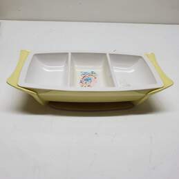Vintage GE Divided Baby Food Bowl - UNTESTED FOR PARTS/REPAIRS alternative image