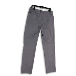 Mens Gray Flat Front Pockets Stretch Jackpot Utility Golf Pants Size 32X34 alternative image
