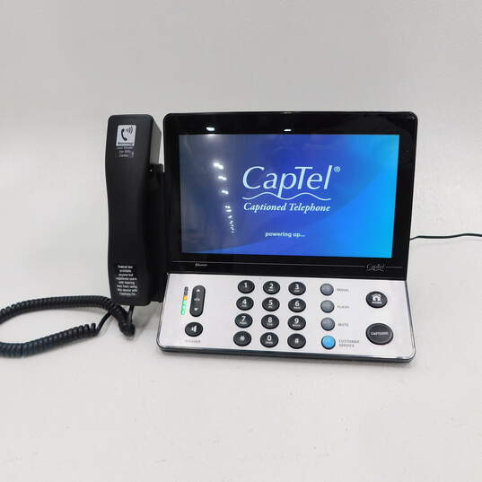 Captel 2400IBT Ultratec Captioned Hearing Impaired Touch Screen Phone image number 2