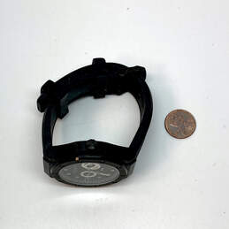 Designer Stuhrling Black Round Dial Chronograph Adjustable Strap Wristwatch alternative image