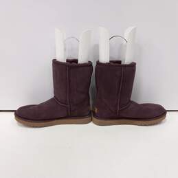 Ugg Women's Plum Suede Shearling Boots Size 10 S/N 1016223 alternative image