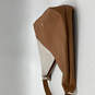 Womens Tan Brown Leather Inner Pocket Shoulder Hobo Bag W/Card Holder image number 5