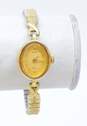 Ladies Vintage Citizen & Pulsar Gold Tone Quartz Dress Watches 70.9g image number 4