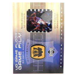 2002-03 HOF Dirk Nowitzki Upper Deck Hardcourt Game Floor/Game Film Dallas Mavericks