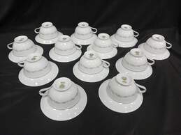 Noritake 24-Piece China Crestmont Teacups & Saucers Set alternative image