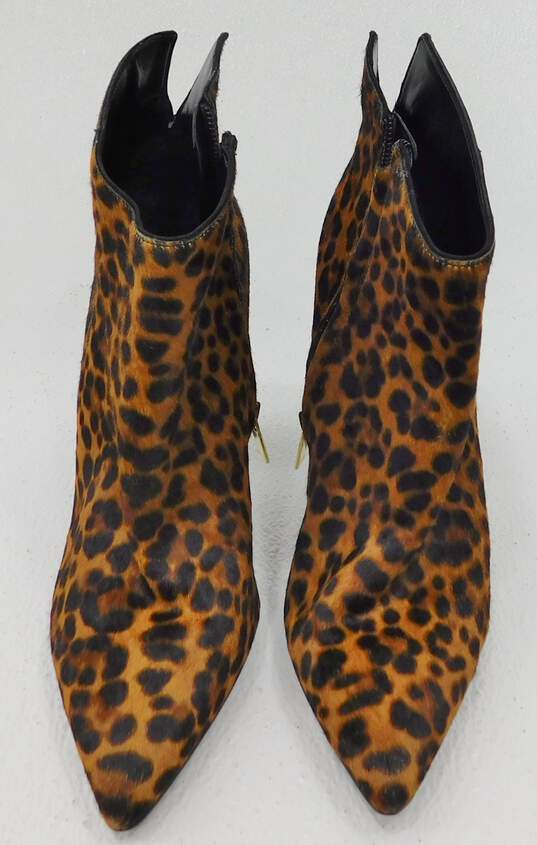 Women's Marc Fisher Fake Leopard High Heel Ankle Boots image number 2