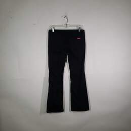 Womens Regular Fit 5 Pockets Dark Wash Bootcut Leg Jeans Size 11 alternative image