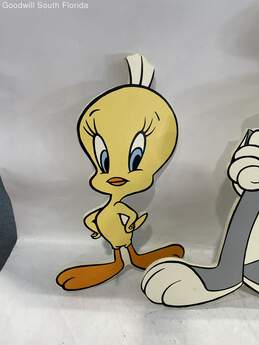 3 Warner Bros Plaques Tweety Bird Bugs Bunny & Duck alternative image