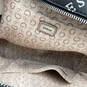 NWT Womens Black Leather Monogram Adjustable Strap Pocket Backpack Bag image number 4